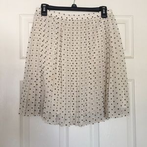Cute and flirty polkadot skirt!